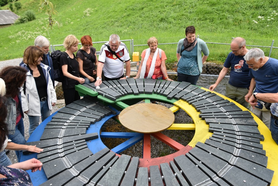 Rund Xylophon Klangschmiede Toggenburg